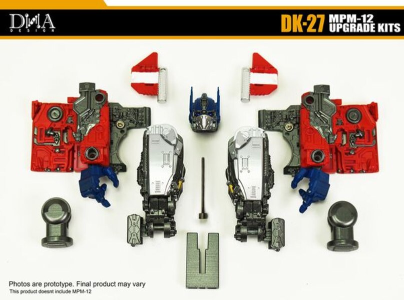 DNA Design DK 27 MasterPiece MPM 12 Optimus Prime Upgrades  (1 of 7)